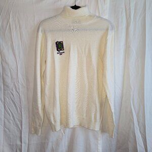 Karl Jacobs White Medium Turtleneck